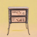 Mobile vintage 2 cassetti • 55X60 cm