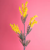 3 Pezzi • Ramo di mimosa artificiale • 85 cm