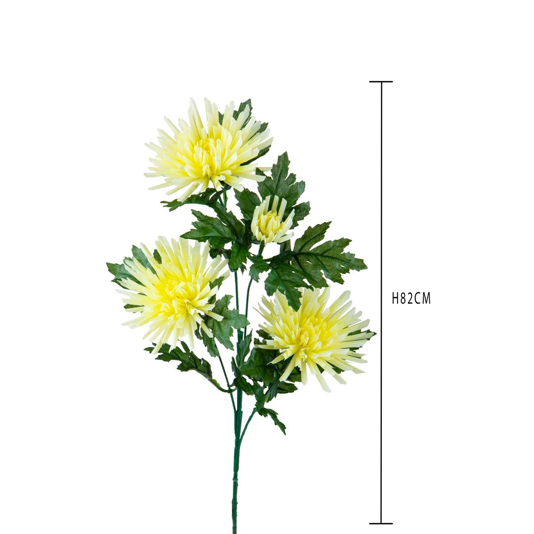 2 Pezzi • Fiore di spider artificiale • 82 cm