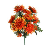 3 Pezzi • Crisantemo Fuji Spider per 12 fiori • 52 cm