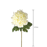 2 Pezzi • Fiore di Crisantemo turner artificiale • 78 cm