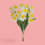 6 Pezzi • Narciso per 3 fiori • 35 cm