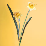 3 Pezzi • Narciso artificiale con 6 fiori • 70 cm