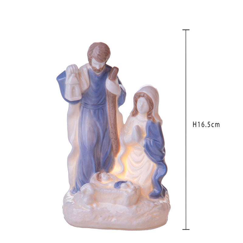 Natività con led • 16,5 cm