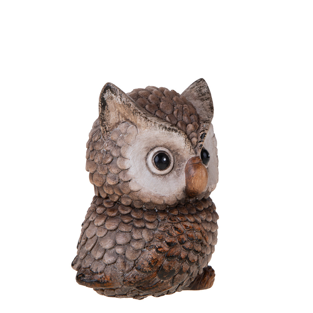 4 Pezzi • Gufo • 12,5 cm