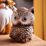 4 Pezzi • Gufo • 12,5 cm