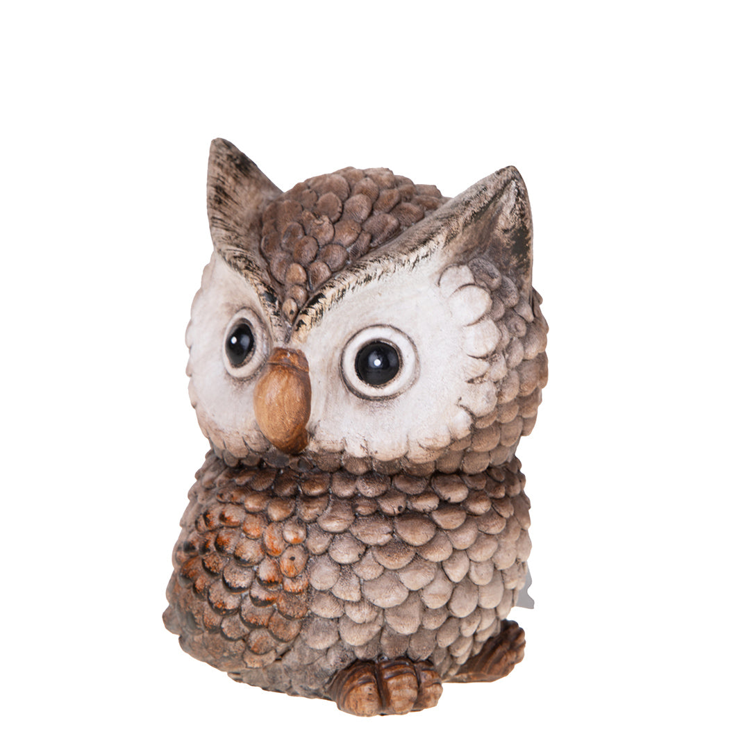 4 Pezzi • Gufo • 12,5 cm