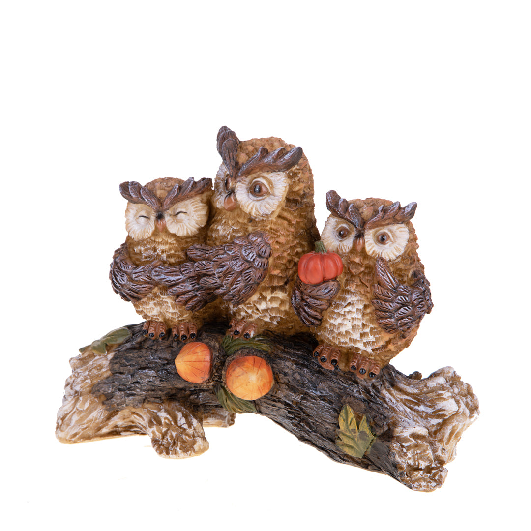Gufetti su Ramo  • 18,5 cm
