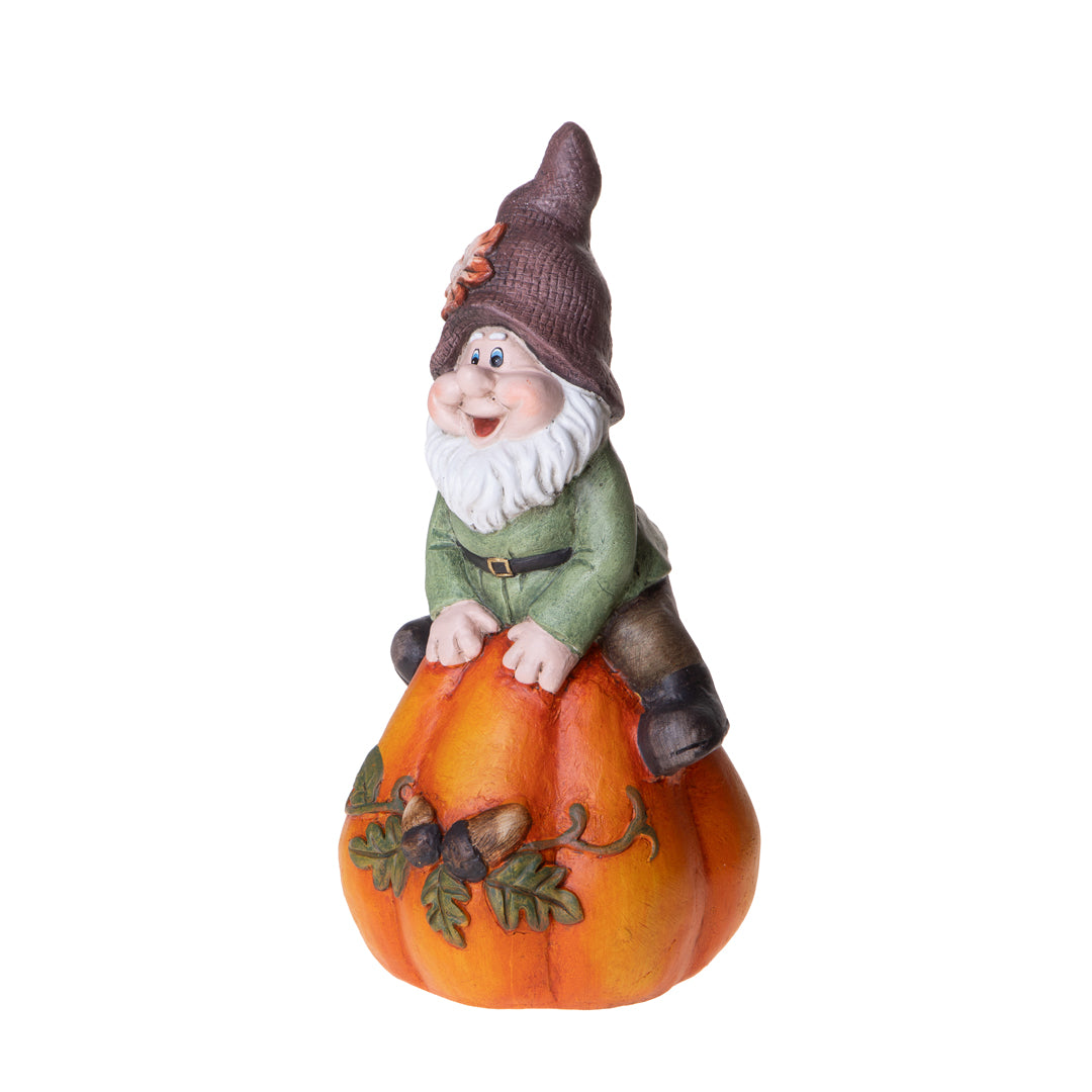 Elfo su zucca • H 30,3 cm