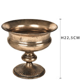 Coppa metallo • H 22,5 cm