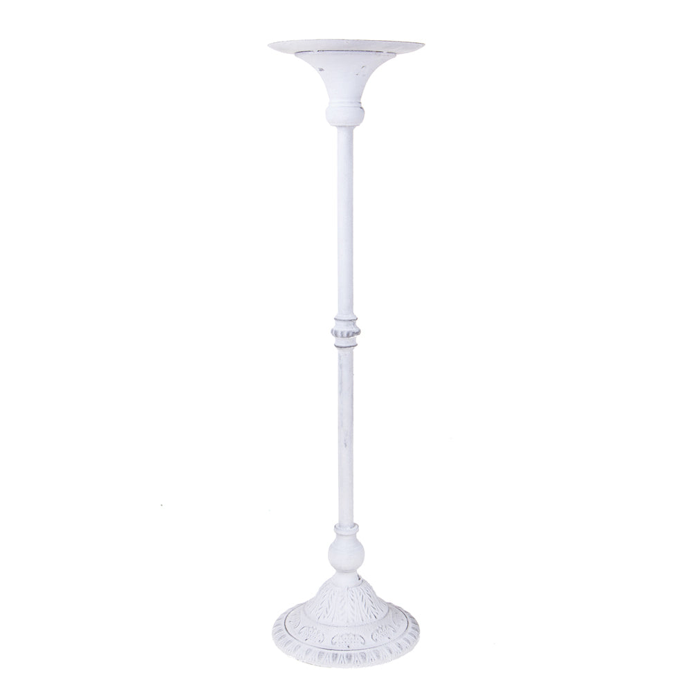 Alzata per candela in metallo alta • 70 cm