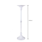 Alzata per candela in metallo alta • 70 cm