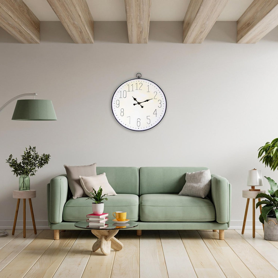 Orologio nero • 80 cm