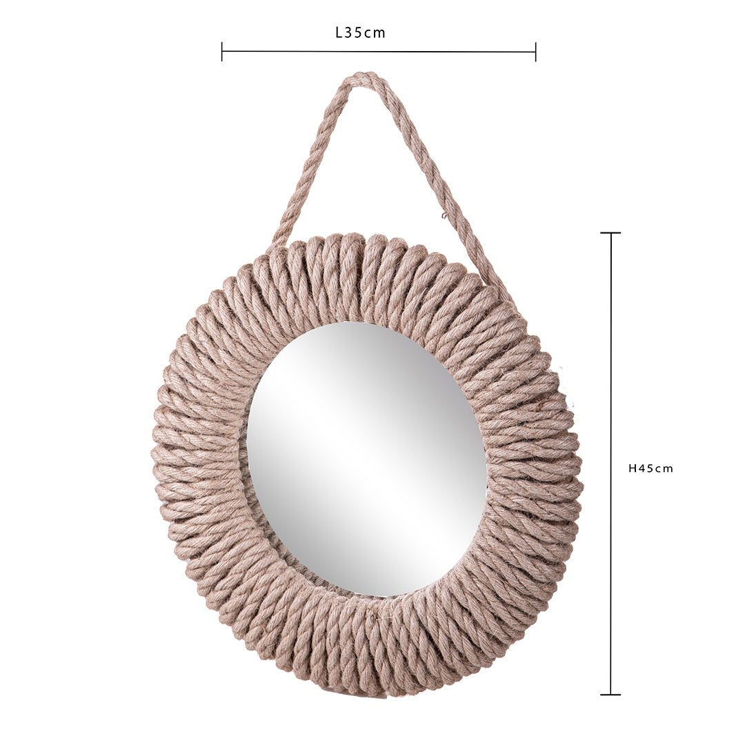 Specchio con Corda • 45 cm