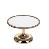 Alzata d.30xh20 cm con specchio elegance • H 20 cm