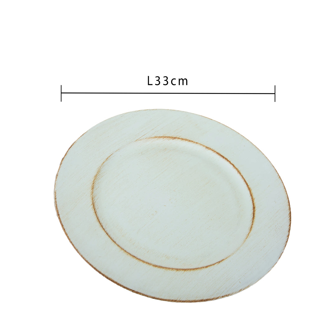 6 Pezzi •  Piatto Uso Decorativo  • 2 cm