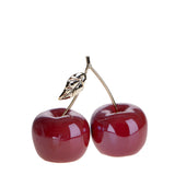 Coppia Ciliegie con Foglia • 18,2 cm