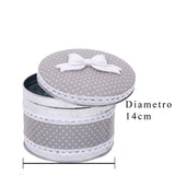 Barattolo con fiocco • 11 cm