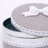 Barattolo con fiocco • 11 cm