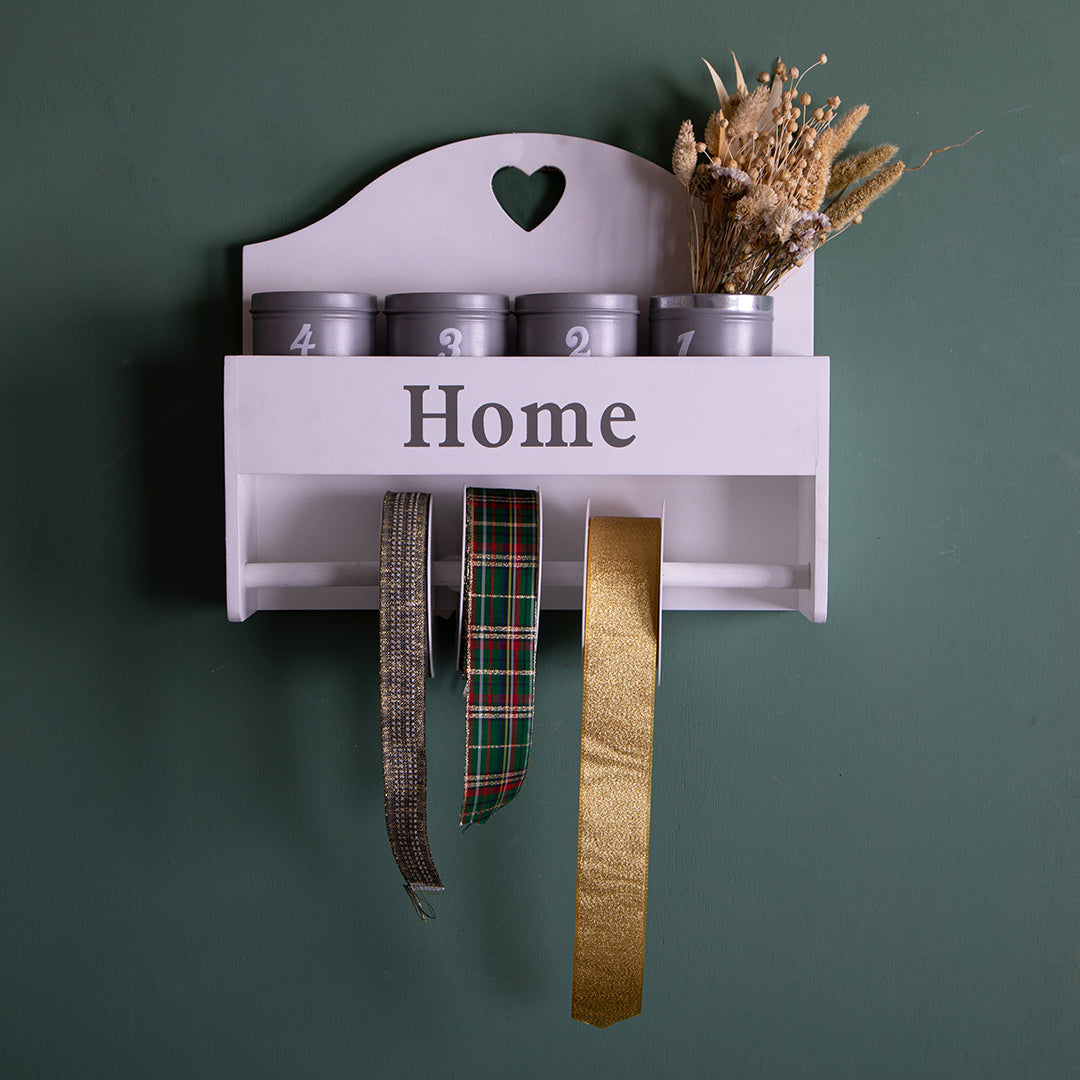 Portarotolo con vasetti • 30 cm