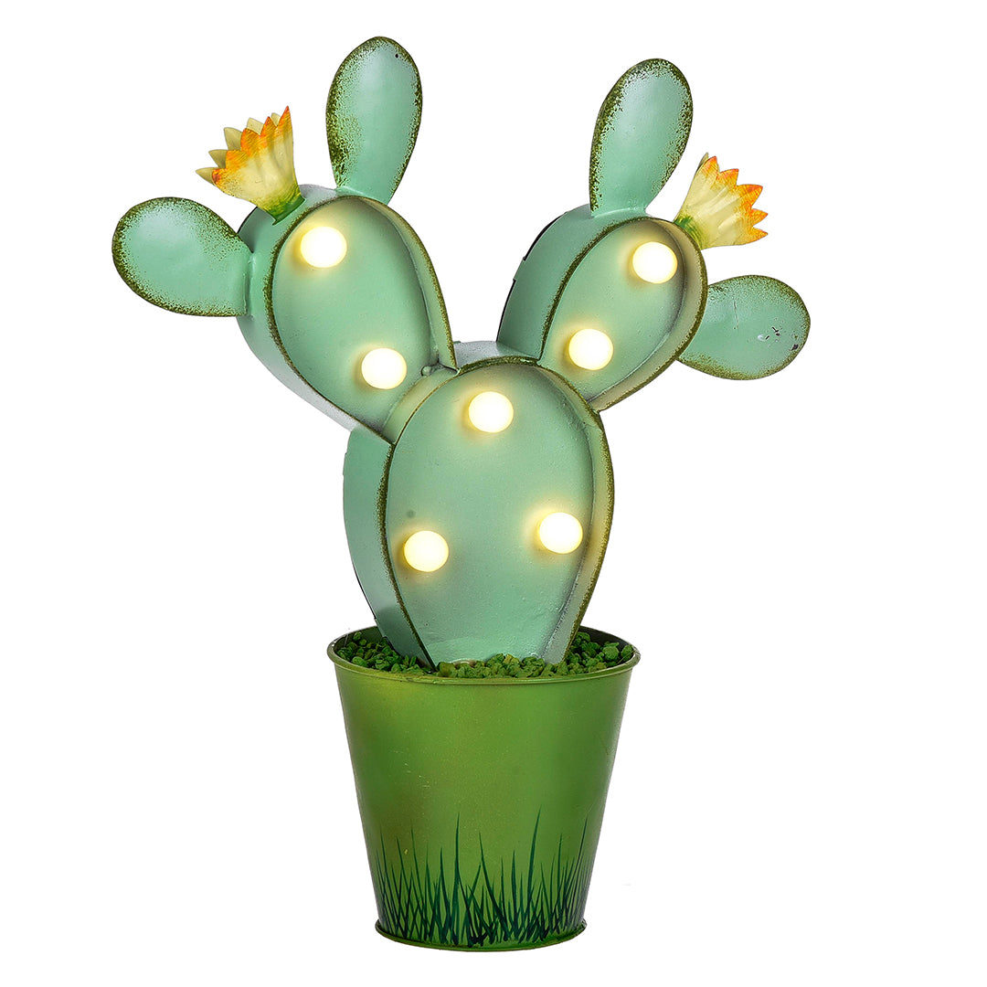 Cactus con luci • 29 cm