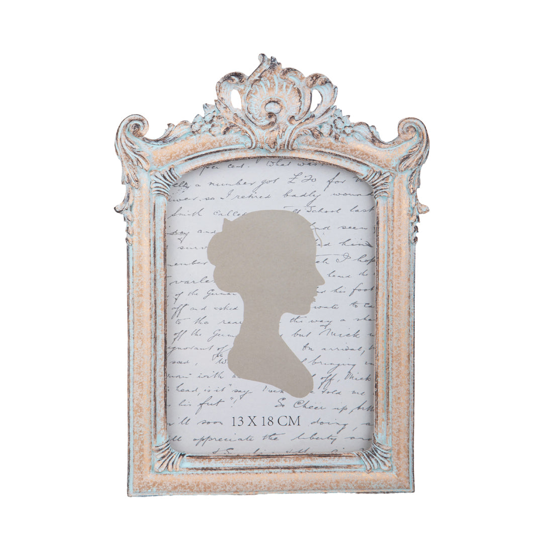 Porta foto con stemma • 25 cm