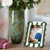 3 Pezzi • Porta foto con righe • 16 cm