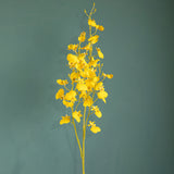 2 Pezzi • Orchidea dancing 3 fiori artificiale • 88 cm