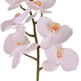 2 Pezzi • Orchidea artificiale con 9 fiori • 110 cm