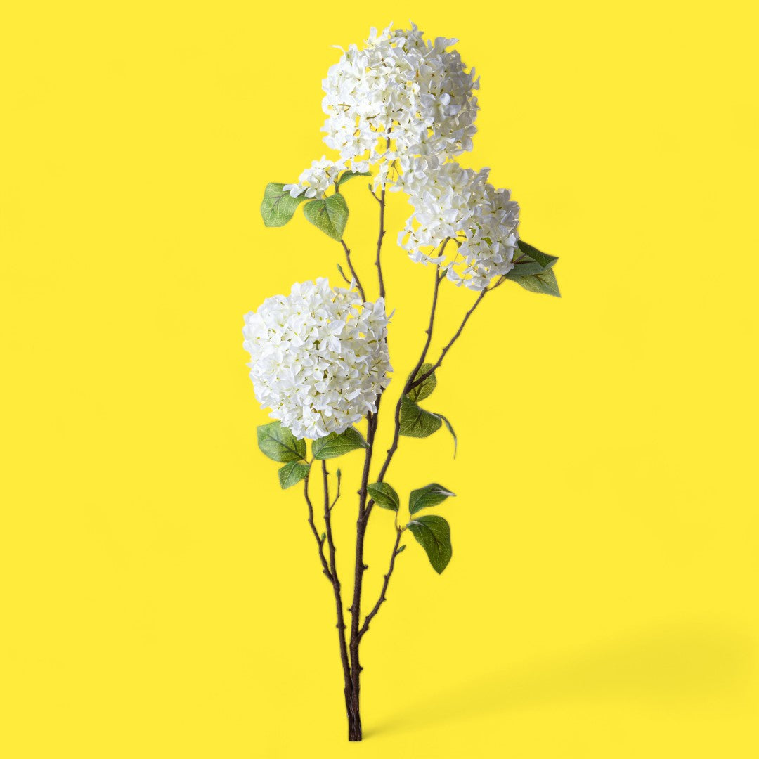 Ortensia artificiale per 6 fiori • 110 cm
