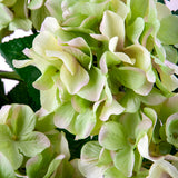 Ortensia artificiale con 7 fiori • 52 cm