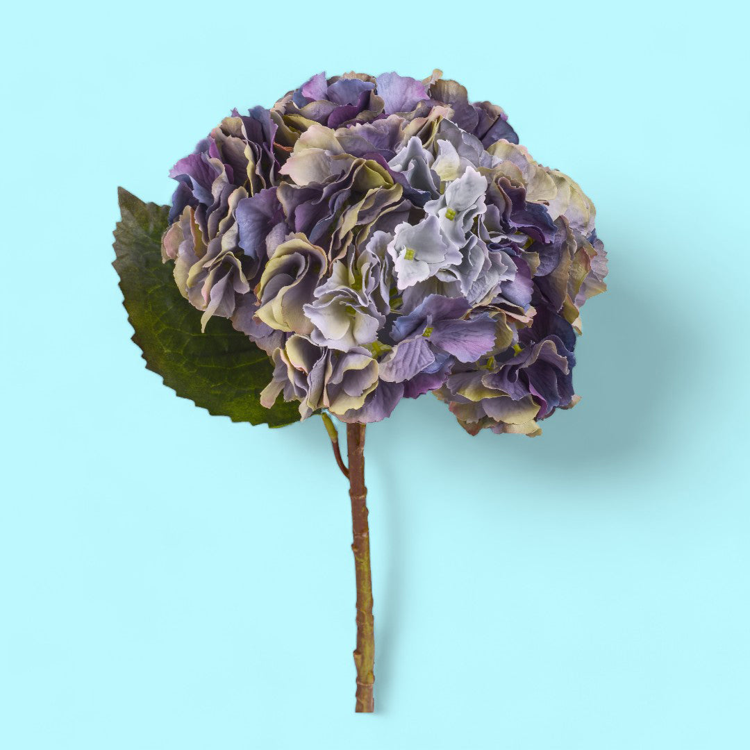 2 Pezzi • Ortensia artificiale • 54 cm