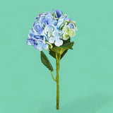 3 Pezzi • Ortensia artificiale singola • 57 cm