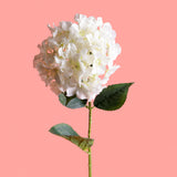 3 Pezzi • Fiore di Ortensia artificiale singola con 6 fiori • 90 cm