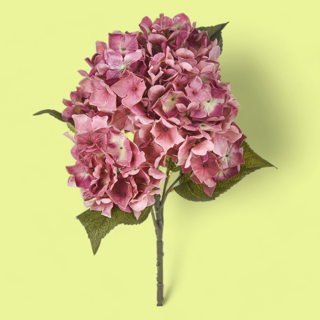 2 Pezzi • Ortensia artificiale bush • 57 cm