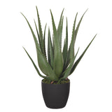 Aloe artificiale con vaso alto • 70 cm