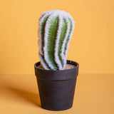 Cactus con vaso artificiale •  20 cm