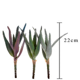 3 Pezzi • Mini aloe artificiale •  22 cm