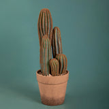 Cactus con vaso artificiale •  24 cm