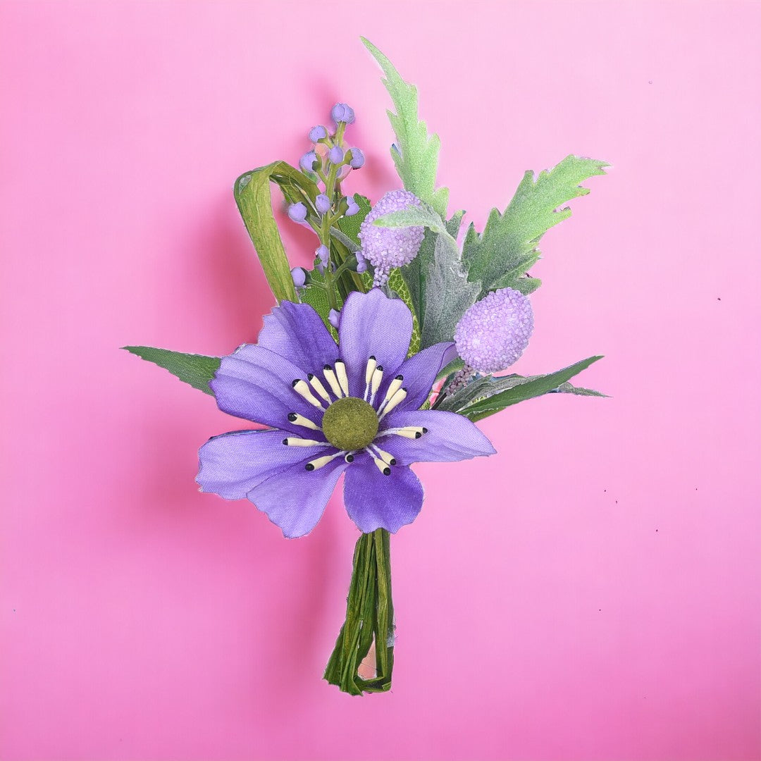 12 Pezzi • Pick fiore artificiale • 11 cm