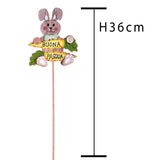 12 Pezzi • Pick buona pasqua • 35,5 cm