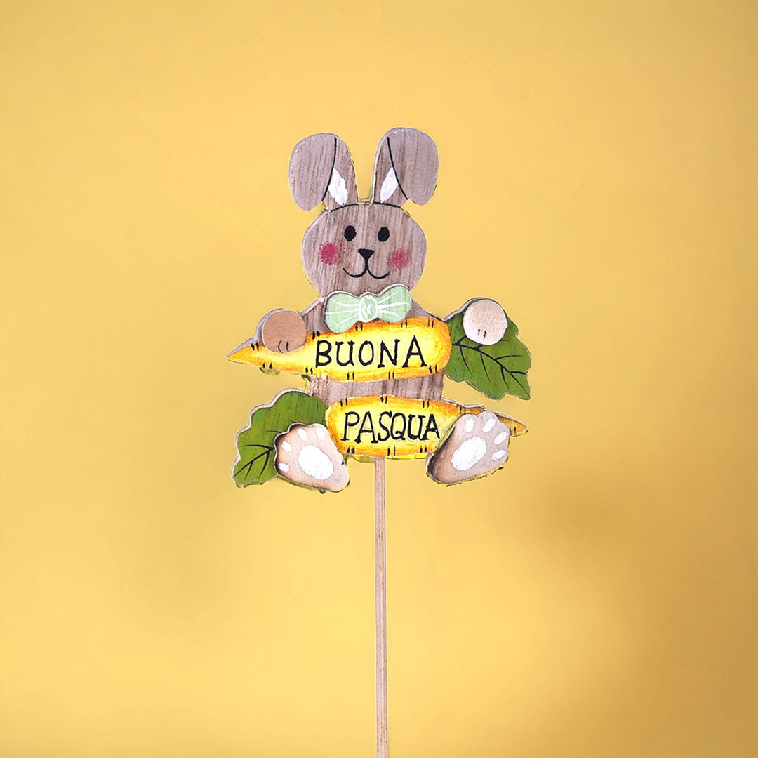 12 Pezzi • Pick buona pasqua • 35,5 cm