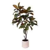 Ficus Real Touch 64 foglie con Vaso • 130 cm