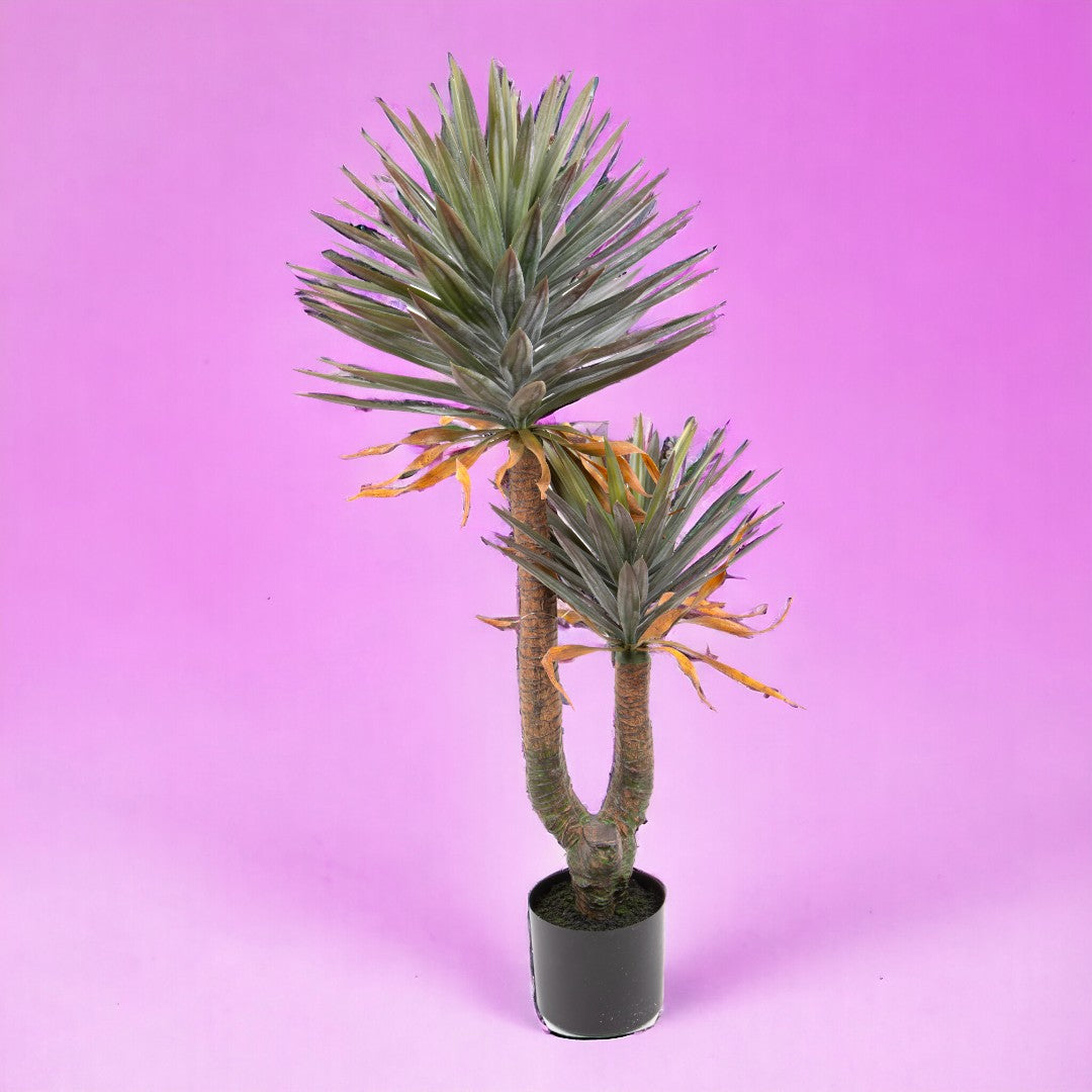 Verde artificiale Pianta yucca vaso • 142 cm