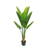 Verde artificiale Real touch sterlizia per 9 con vaso • 110 cm