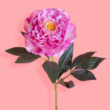 3 Pezzi • Peonia aperta artificiale • 76 cm