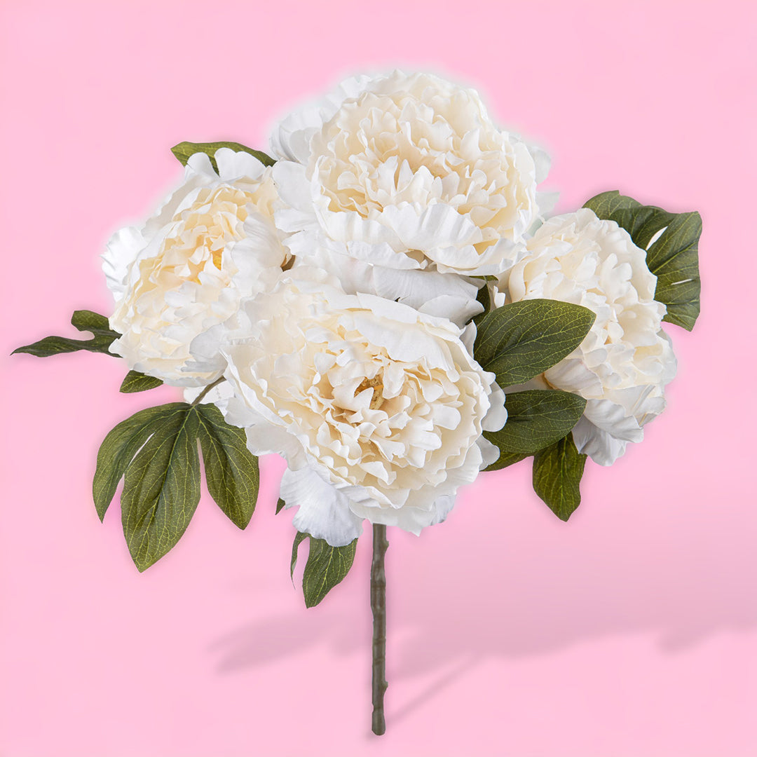 Peonia artificile mazzo • 50 cm
