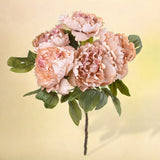 Peonia artificile mazzo • 50 cm