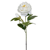 3 Pezzi • Peonia artificiale con 3 fiori • 71 cm
