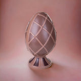 Uovo Resina "Cioccolato" con Base • 42 cm